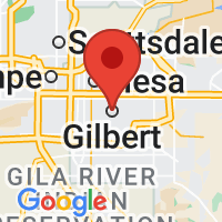 Map of Gilbert AZ US